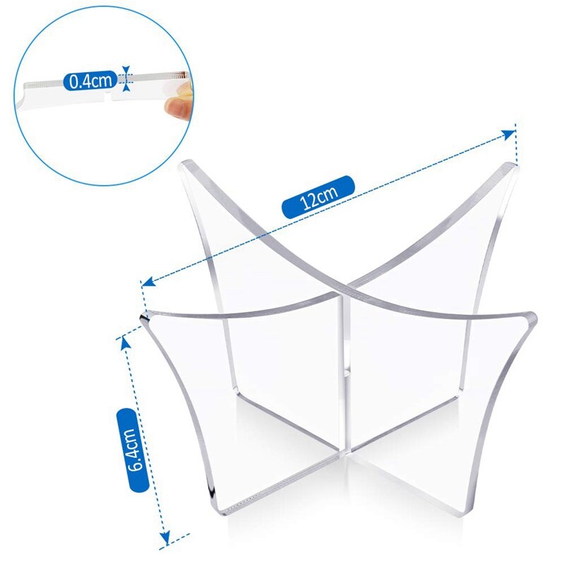 4 Stuks Ball Stand Display Acryl Bal Houder Transparante Bal Stand Acryl Bal Houder Acryl Stand Voor Voetbal