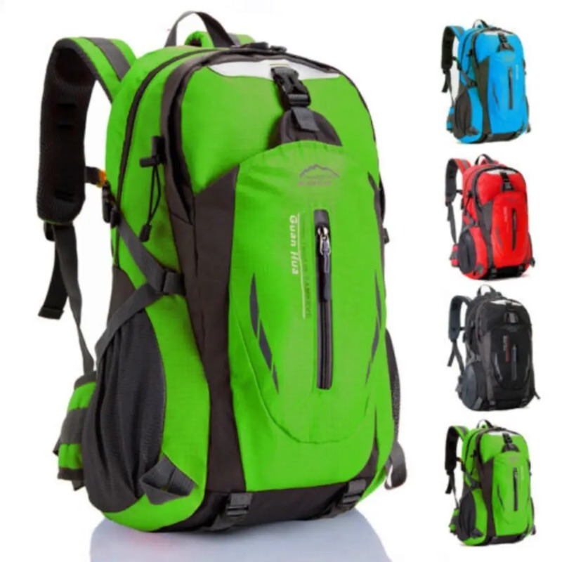Durable Camping Backpack 40L Large Capacity Travel Rucksack Nylon Waterproof Outdoor Bags Hiking Travel Bag