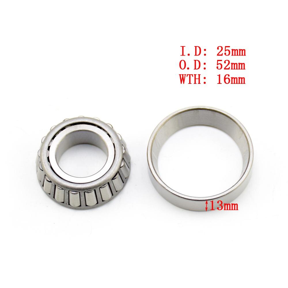 25mmx52mmx16mm 30205 Pressure Taper Roller Bearing