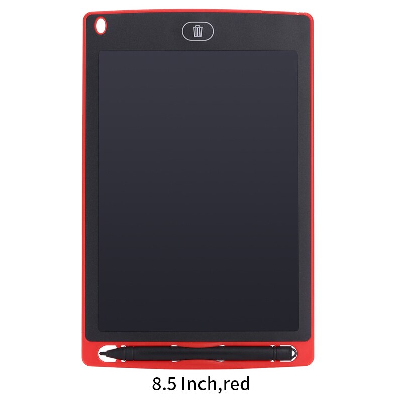 Graphics Tablet Digital Art Drawing Tablet LCD Writing Tablet 8.5 12 Inch With Pen Drawing Board Wireless Touch Handwriting Pads: Red 8.5 inch