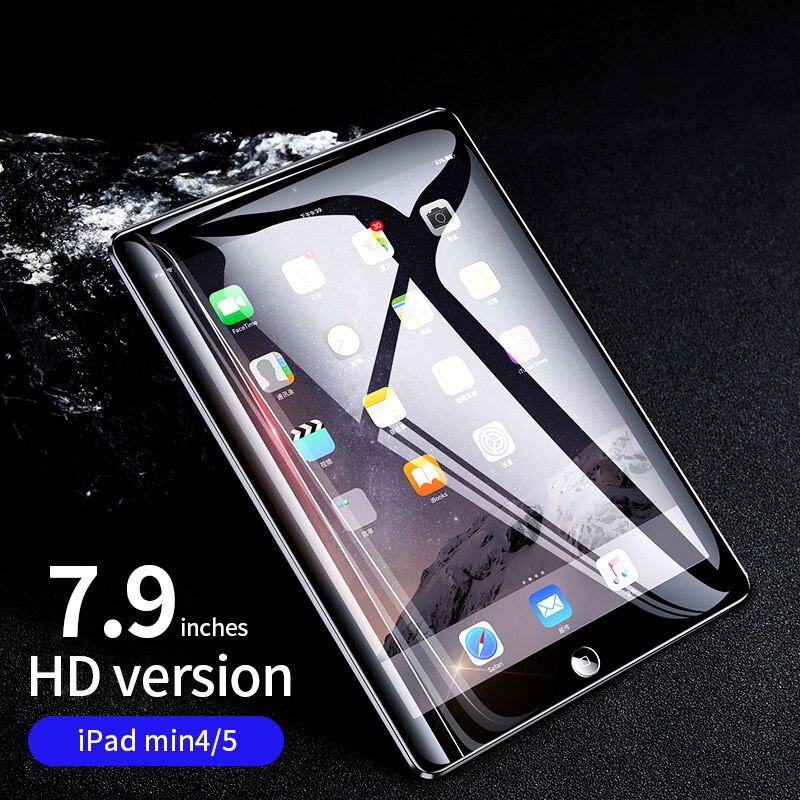 Joyroom 9h gehard glas voor ipad pro 10.5 inch volledige cover screenprotector voor ipad pro 11 air 1 2 mini 1 2 3 4 5 glas: Voor ipad mini 4 5