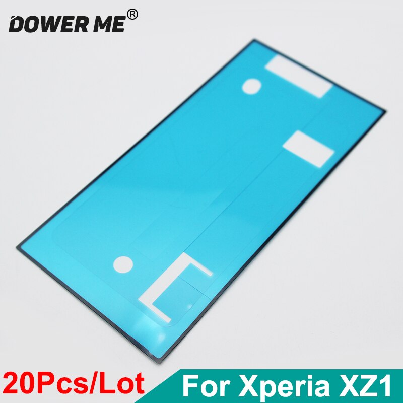 20 stks/partij Dower Me LCD Front Frame Sticker Lijm Lijm Voor SONY Xperia XZ1 G8341 G8342 5.2"