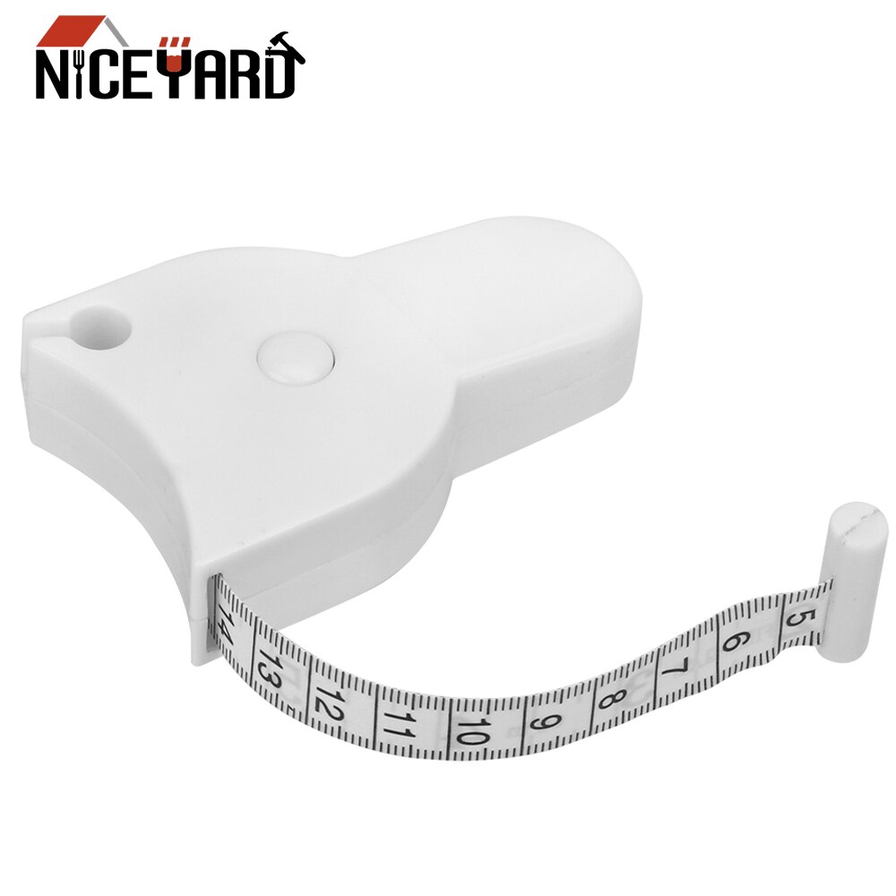 Niceyard Lichaamsvet Gewichtsverlies Meten Gauging Tool Intrekbare Heerser Schuifmaat Meten Tape 150 Cm Voor Fitness Nauwkeurige Tool