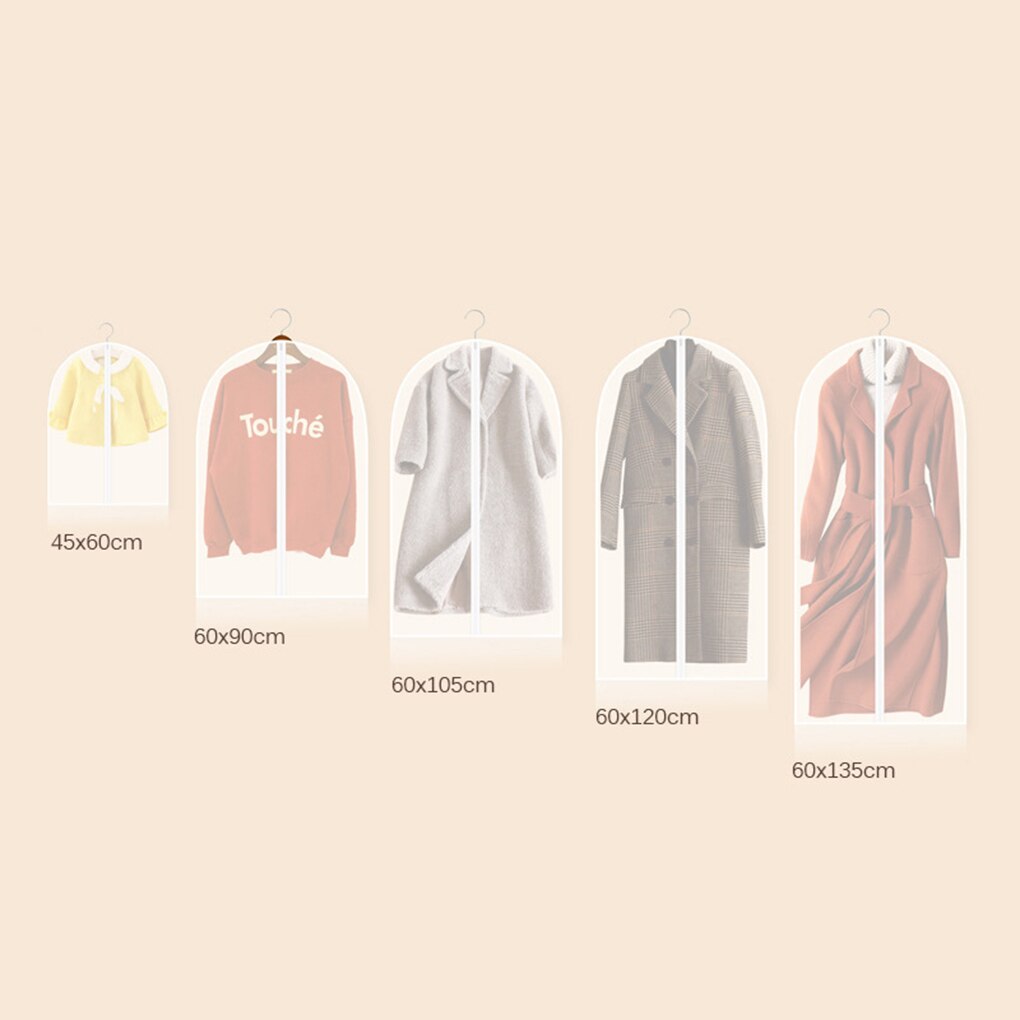 Clothes Dust Cover Home Storage Bag for Garment Suit Dress Clothes Coat Pouch Case Container Organizer Storage