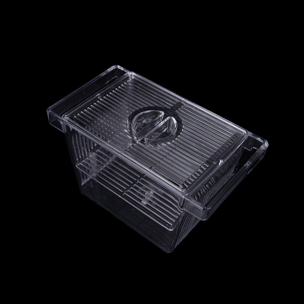 Acrylic Fish Tank Breeding Isolation Box Aquarium Fish Breeding Incubator Net Rearing Trap Box Aquarium Accessory