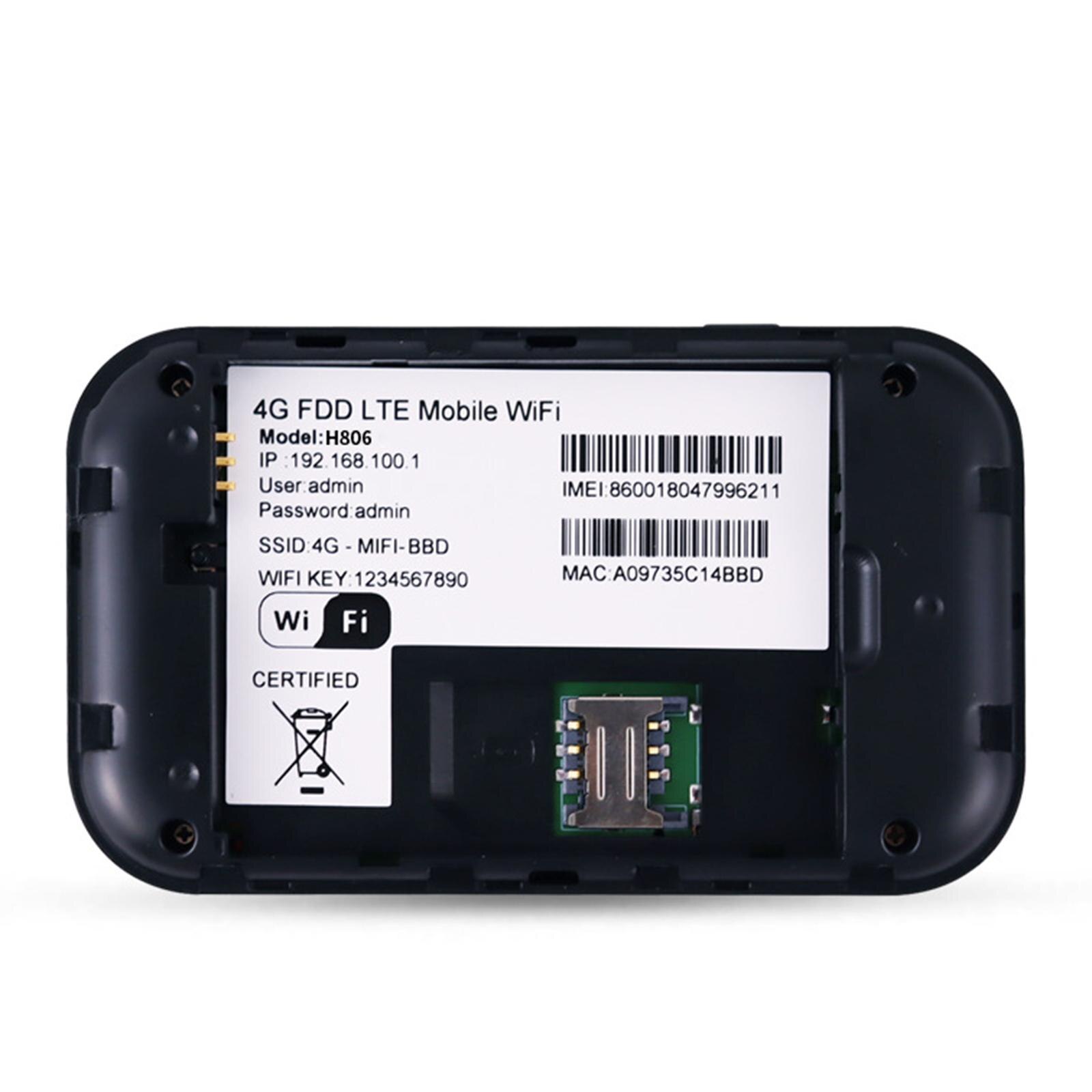 4G LTE Router Portable Mobile Broadband 150Mbps Wireless Pocket WiFi Router Modem Dongle Network Adapter for Computer Laptop