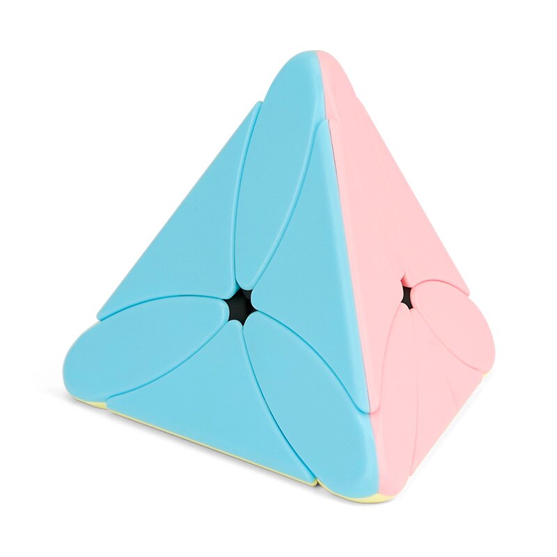 Moyu Meilong Strange-Shape Magic Cube Klavertje Vier/Dubbele Skew / Polaris / Maple Bladeren Skew Beroep puzzel Onderwijs: Maple Leaf Pyraminx
