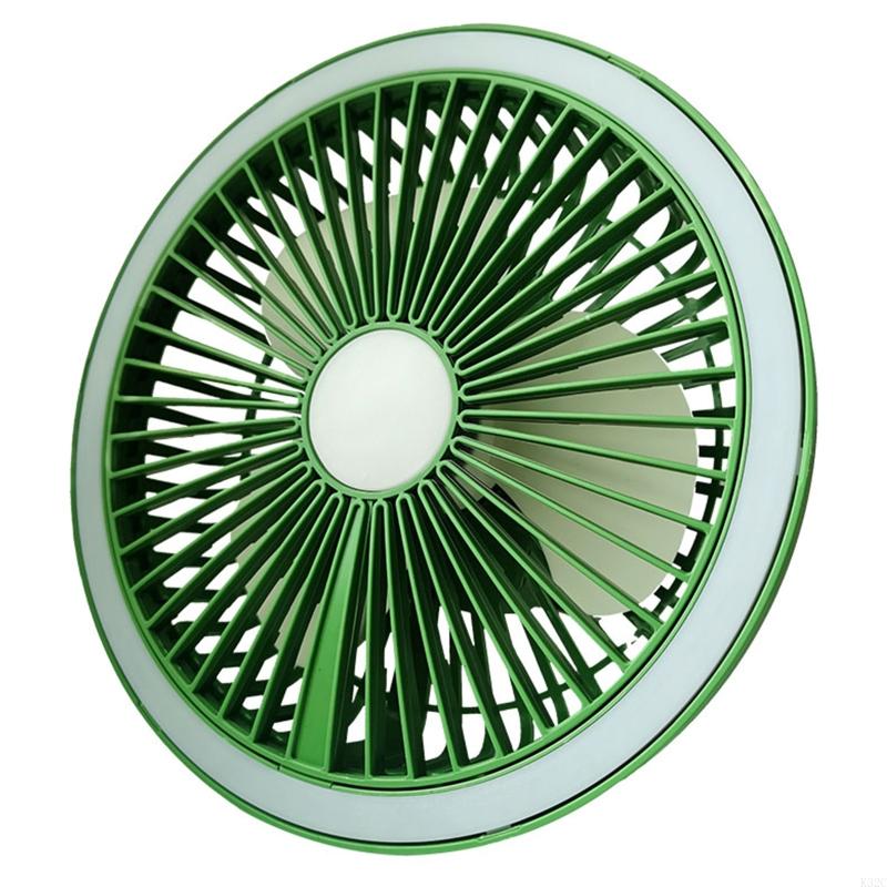 K32C 2 in 1 Lanterna da campeggio a LED portatile con ventola a soffitto Appesa ricaricabile