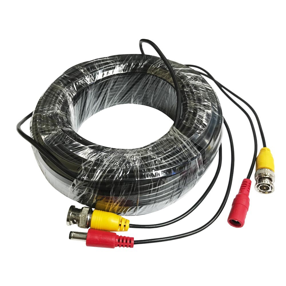 AHD Camera Cables 5M/10M/15M/20M/30M BNC Cable Output for DC Plug Cable for Analog AHD CCTV DVR