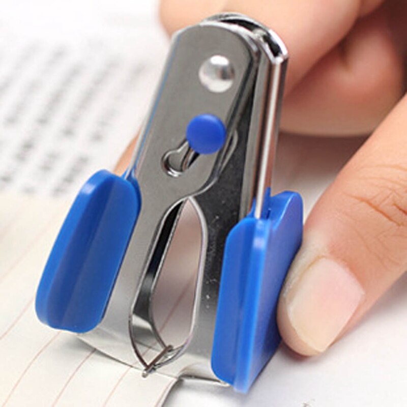 Extracteur d'agrafes, 1 pièce, extracteur d'agrafes, agrafeuse, pince à ongles, bureau, maison, fournitures de reliure pour divers Types de dépose d'agrafes