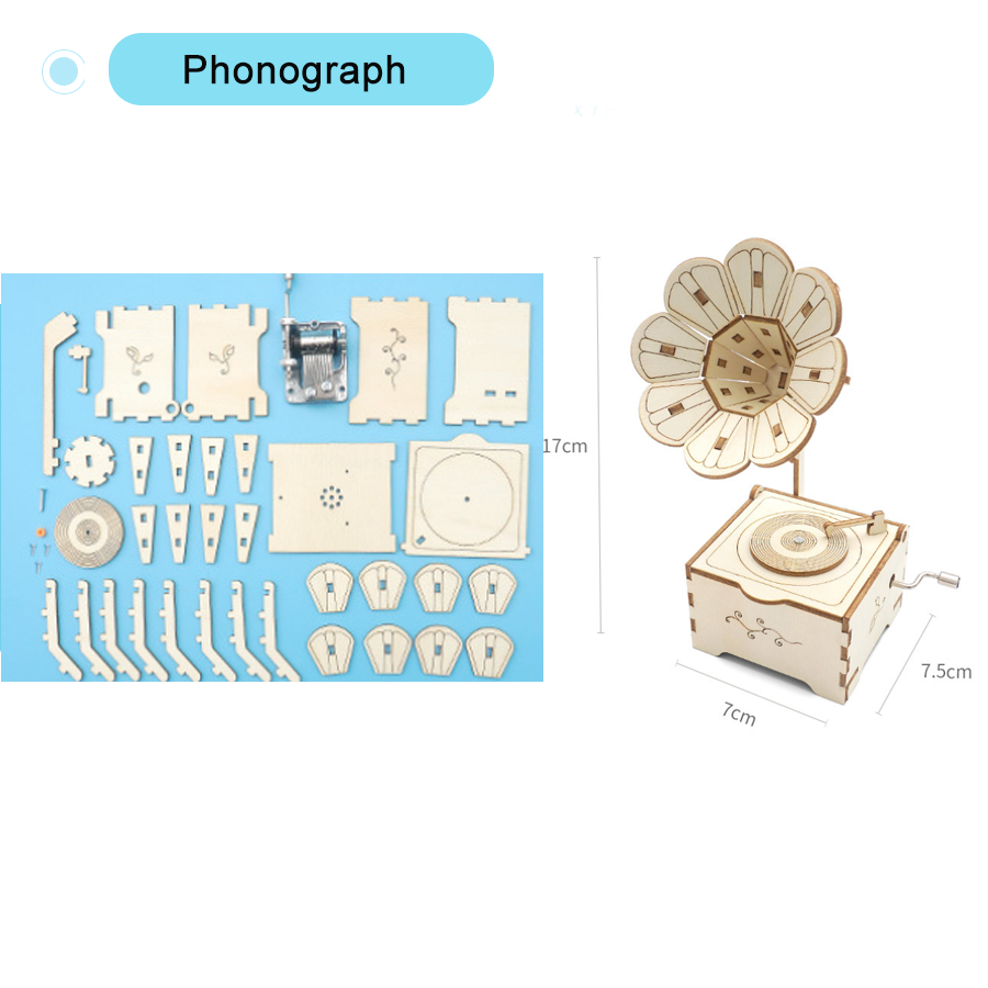 DIY Wissenschaft Spielzeug freundlicher Experiment Pädagogische Physikalische Auto Modell Stengel Projekte Bausätze 3D Montage Technologie für Schule Versorgung