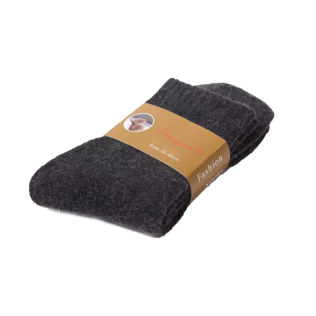 Winter herensokken dikke kasjmier wollen sportsokken outdoor effen sokken herfst winter warmere sokken: Nr . .2