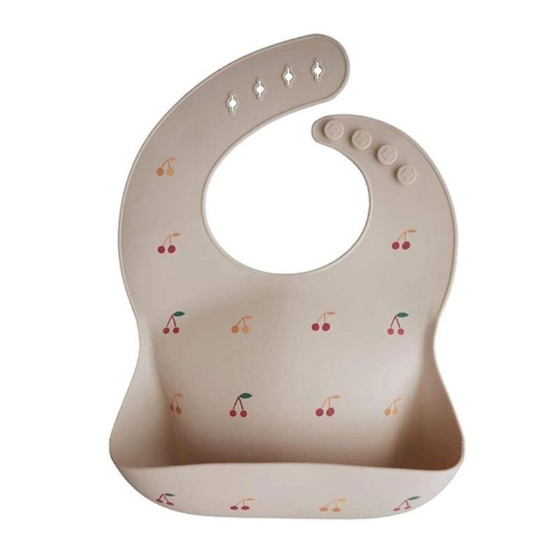 Ins Stijl Print Baby Slabbetjes Babyvoeding Stuff Leuke Patroon Kids Meisje Jongen Peuter Waterdichte Zachte Siliconen Verstelbare Kinderen Bib
