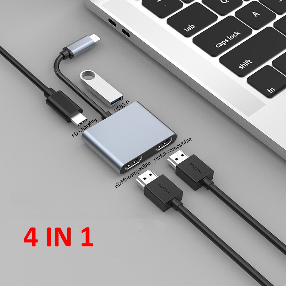 Docking station mst multi hub compatível com hdmi ... – Grandado