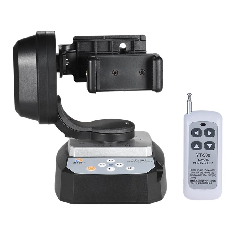 Testa rotante motorizzata automatica del treppiede di inclinazione telecomandata automatica AM05-ZIFON YT-500 Video Max per iPhone 7/7 più/6: Default Title