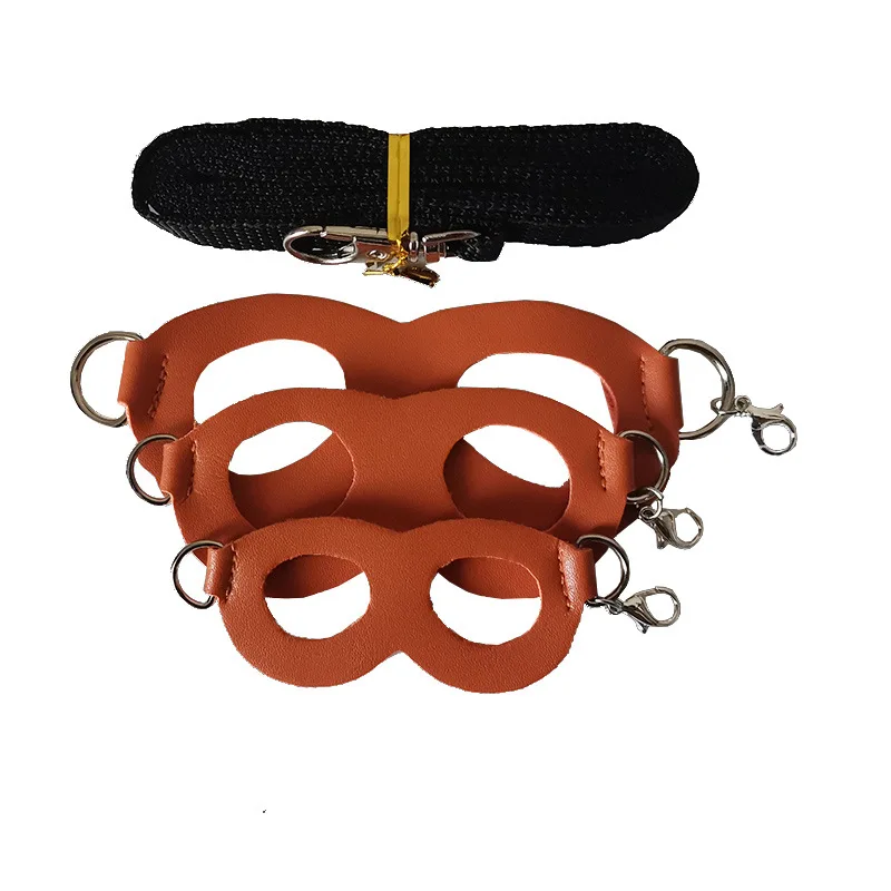 Hamster écureuil petit animal de compagnie sangle de poitrine laisse corde de Traction planeur de sucre corde de Traction extérieure petit animal de compagnie coupe-vent Anti perte corde: GRIS