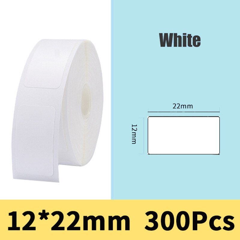 Portable Thermal Label Printer Handheld Sticker Printer Bluetooth Wireless Mobile Phone for Android iOS ome Use Office Printer: TypeA 10rolls