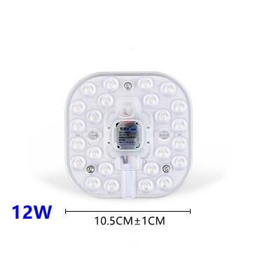 12W 18W 24W 36W LED Ring PANEL Circle Light 2835SMD AC220V 230V 240V LED square Ceiling board the circular lamp board: Square 12W 220V / Cold White