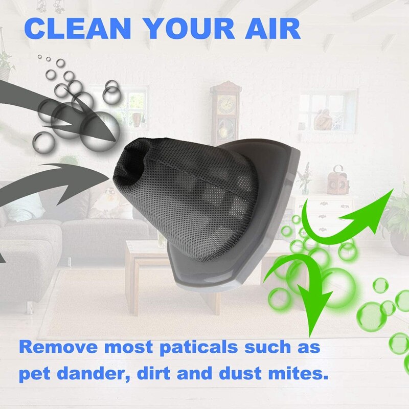 2 Pack Vacuum Filter Set for Eureka NES215A 3In1 Stick Vacuum, NES210, NES212, NES215. Grandado