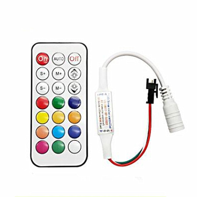 21-Key RF Controller Magic RGB LED Controller With Remote Control Mini Smd For WS2812B WS2811 LED Strip