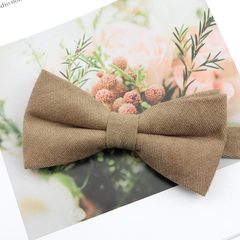 Heren Super Zachte Donzige Suede Ouder-kind Bowtie Set Macarons Effen Kleur Klassieke Leuke Vlinder Rood Groen Blauw roze Stropdas: Adult 20