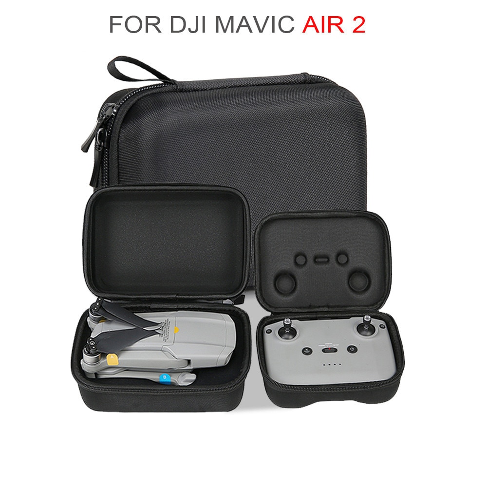 Bolsa de almacenamiento protectora para Dron DJI Mavic Air 2, estuche de transporte para control remoto, accesorios a prueba de golpes, bolso antiarañazos