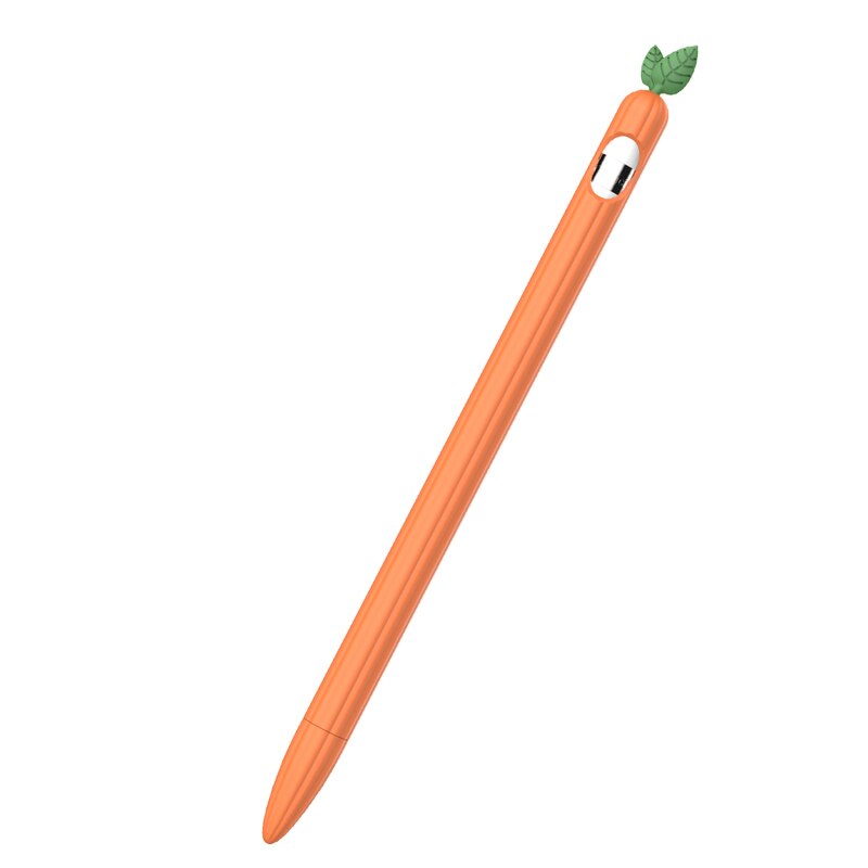 Voor apple pencil 2 hoesje schattige fruit cartoon pencil 2th hoesje tablet touch stylus pen beschermhoes etui draagbare siliconen hoes: A6