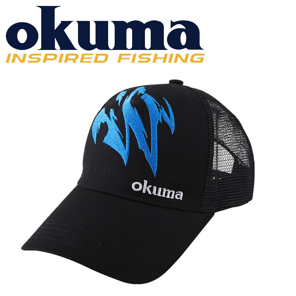 Original okuma fiskehue fiske tørklæde kasket udendørs hat 100%  bomulds solhat åndbar blød justerbar størrelse: G