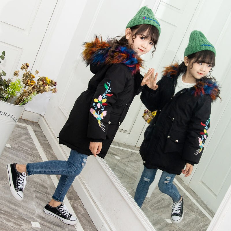 Meisjes Winter Jas Koreaanse Kleding Down Katoen Gewatteerde Jas Kleding Voor Meisjes 11 12 13 Dik En Warm werkkleding