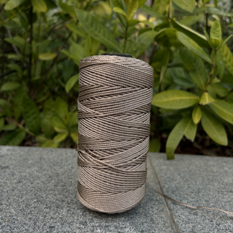 Summer Crochet Yarn DIY Craft Thread Ice Silk Art Yarn Cord 1.5mm200m Polypropylene Yarn for Hat Doll Sewing Bags Crocheting: Lavender