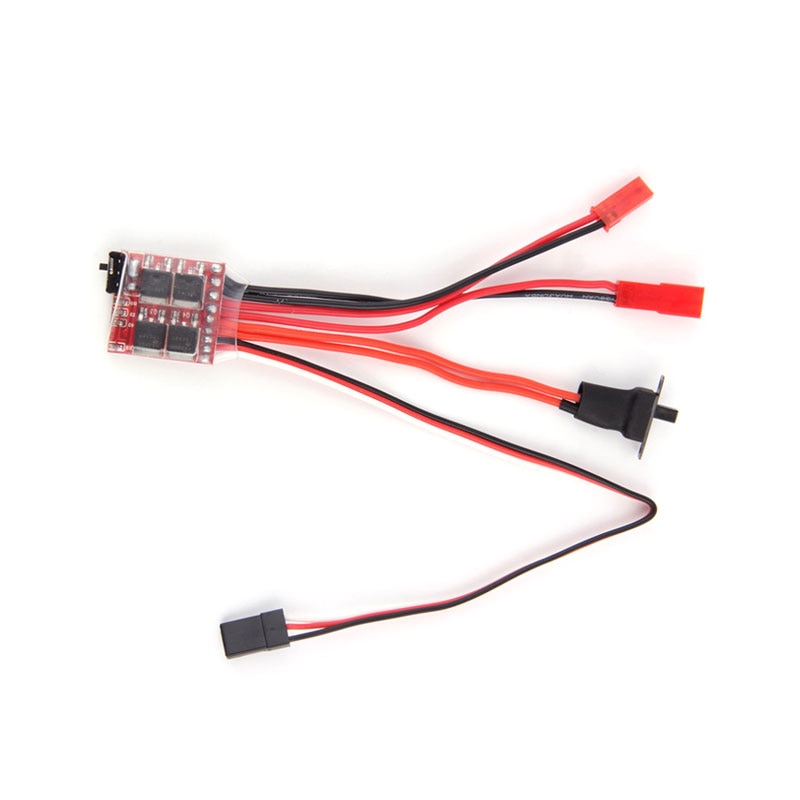 20A/30A Brushed Mini ESC Electric Speed Contrl With Brake Switch For WPL C14 JJRC Q64 RC Car Boat Parts