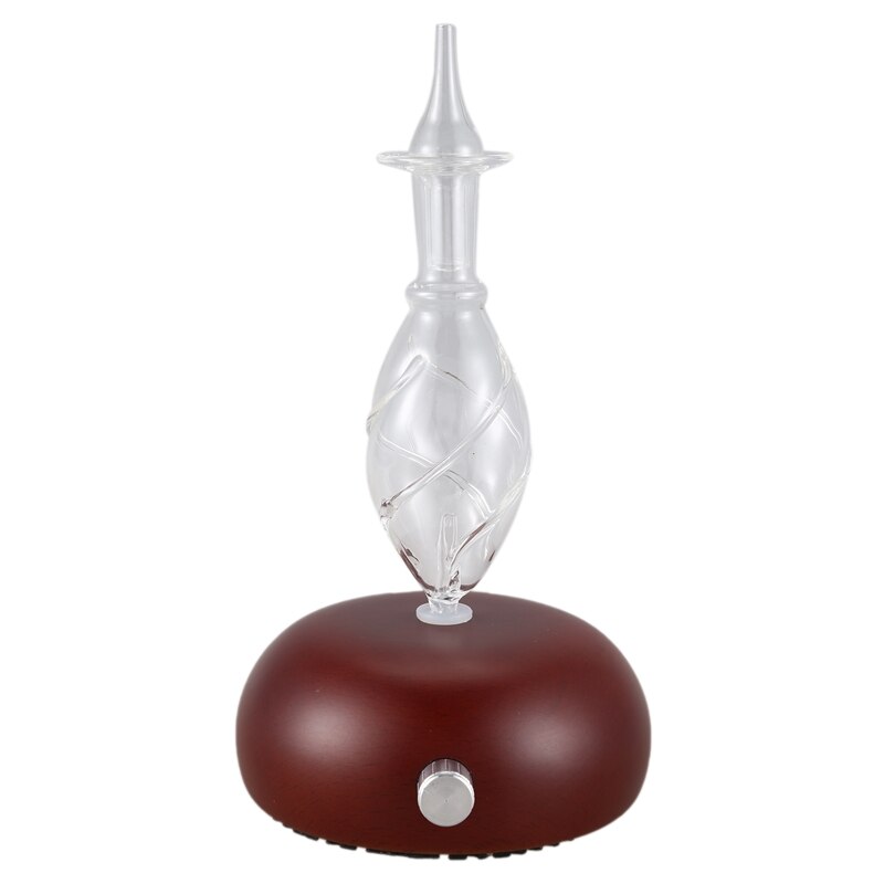 -Wood Grain Anion Aroma Diffuser Home Essential Oil Diffuser: US Plug