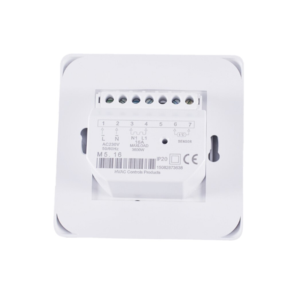 220V 16A Mechanical Manual Thermostat Temperature Controller for Warm Floor Heating System