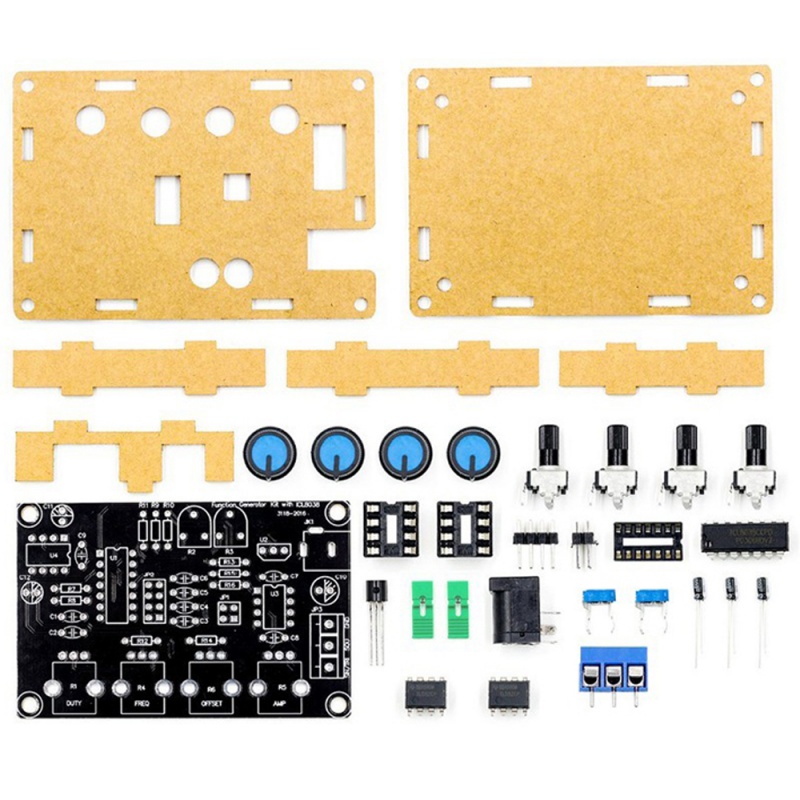 DIY ICL8038 Multi-function Low Frequency Signal Generator DIY Soldering Practice Electronic Kit
