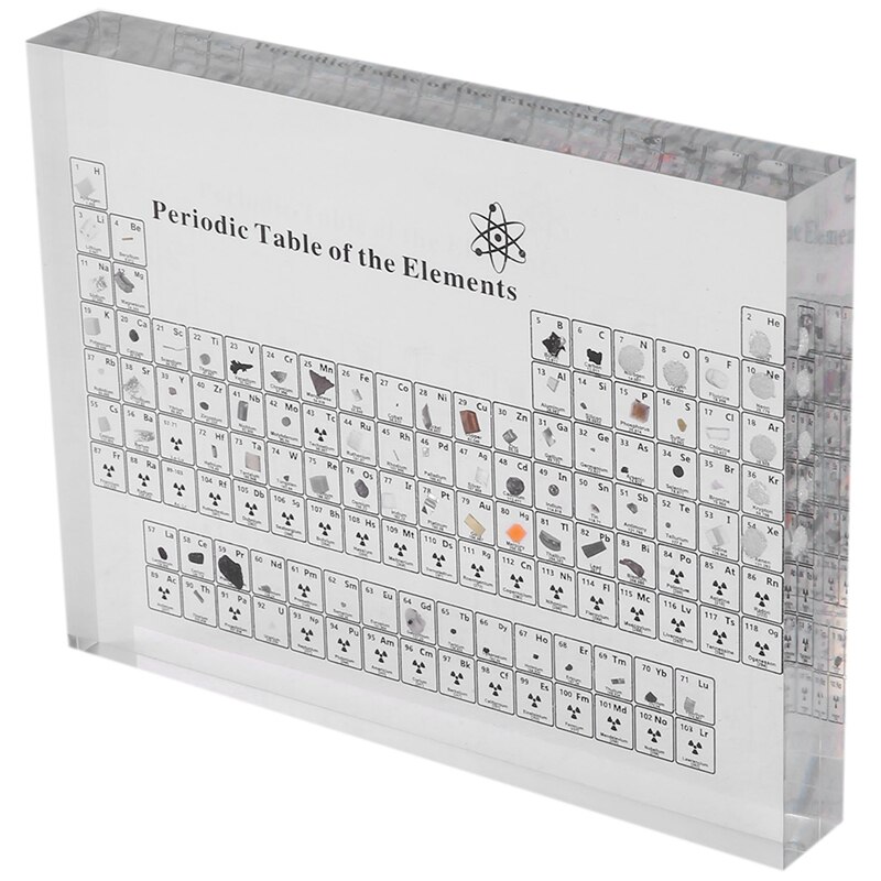 Akrylowy okresowy stół chemiczny s ornament na blać dekoracja dla ucznia edukacyjna dekoracja sypialni