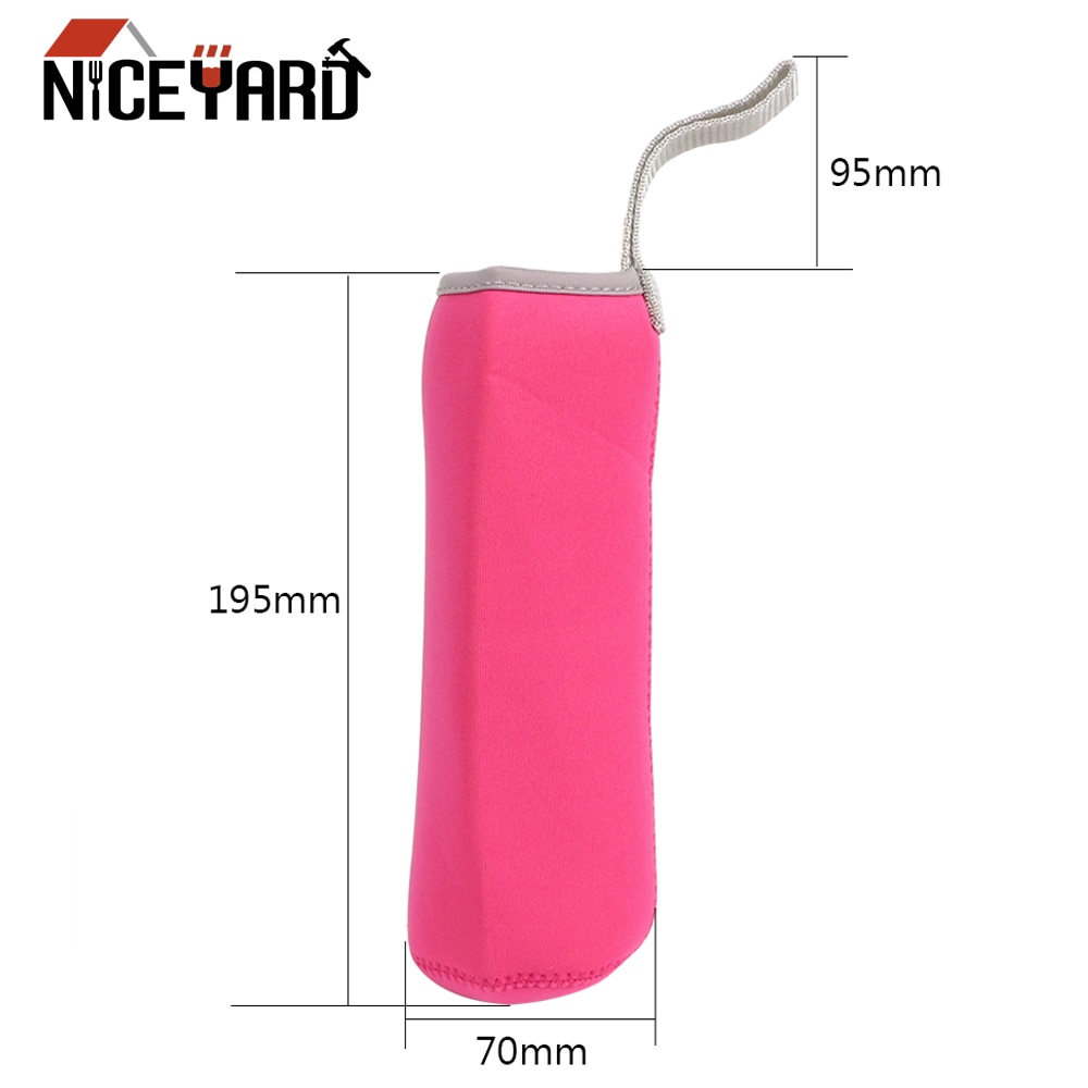 Niceyard Fles Cover Bag Vacuüm Cup Zak Gadgets Neopreen Isolator Mouw 550 Ml Drinkware