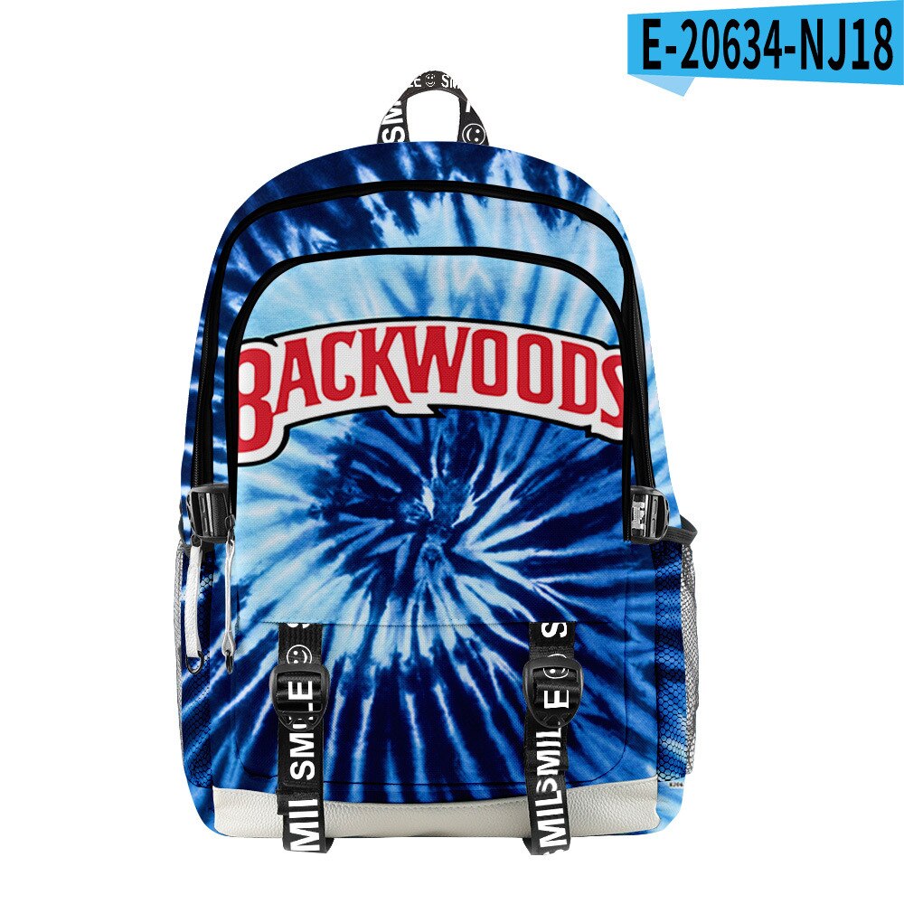 Backwoods 3d Printed Backpack School Student Casual Book Backpack Laptop Bag: N