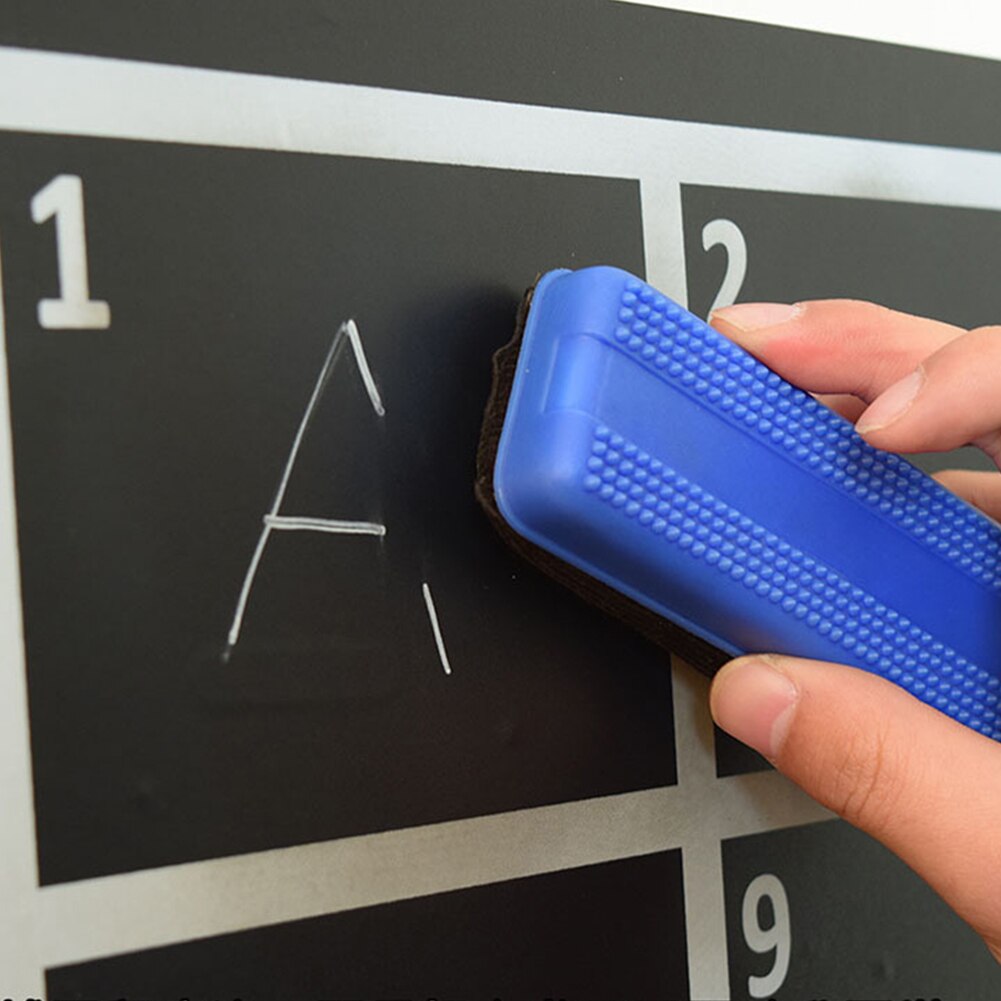 2 st skolvit flytande krita penna fönster glas konst tillbehör för svart tavla bärbar giftfri torr radera brevpapper markör