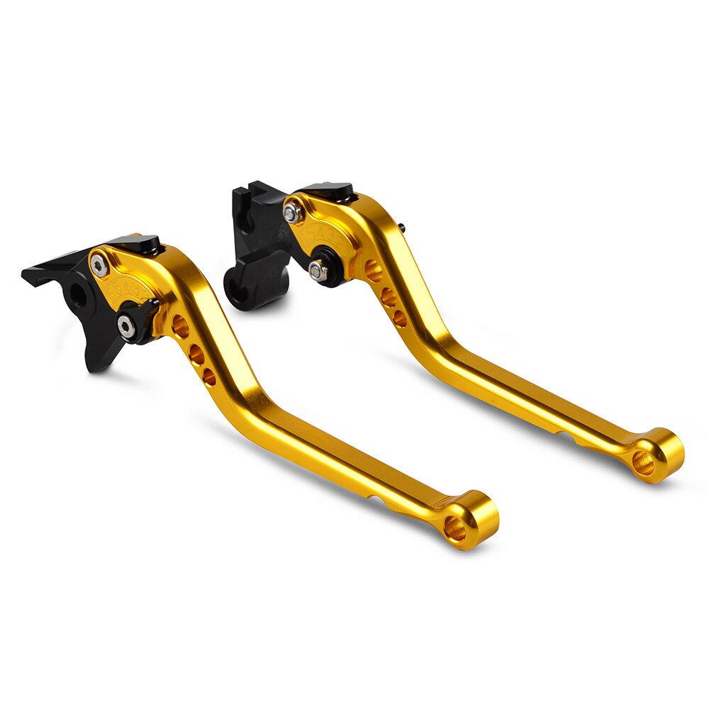 Motorcycle Brake Lever Clutch Lever For Suzuki GSX1300R Hayabusa: gold long