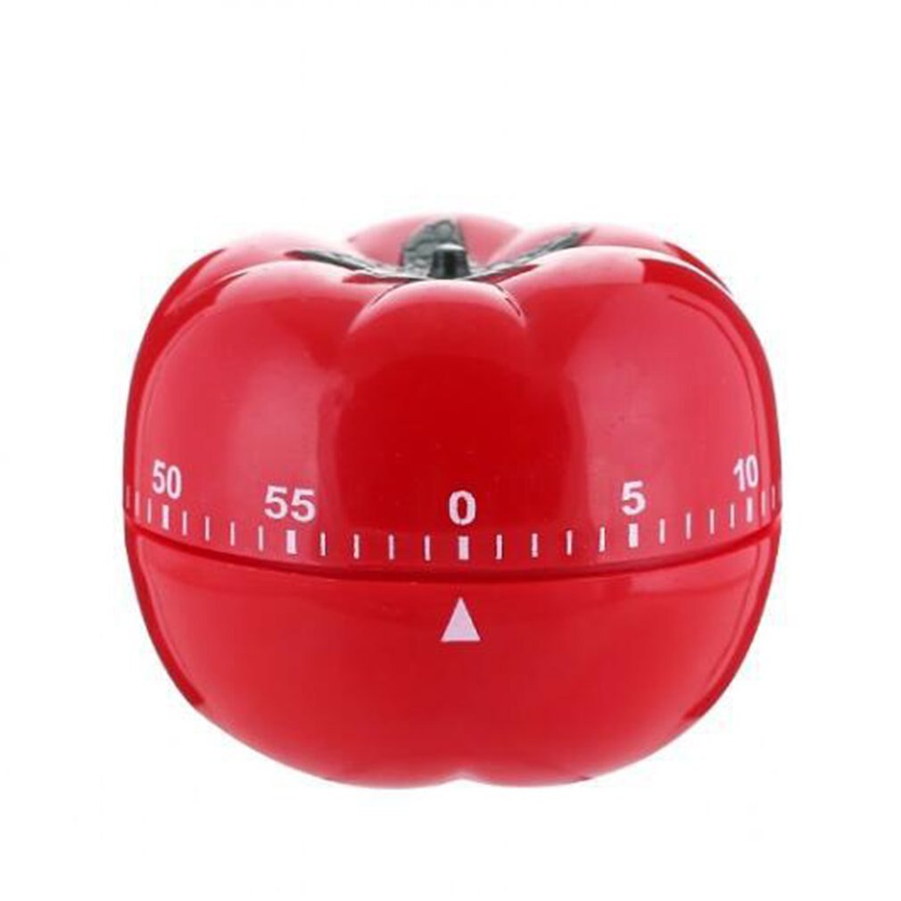 Kookwekker Leuke Wekker Timer Ei Student Timing Herinnering Mechanische Uurwerk Alarm Timer: Watermelon Red