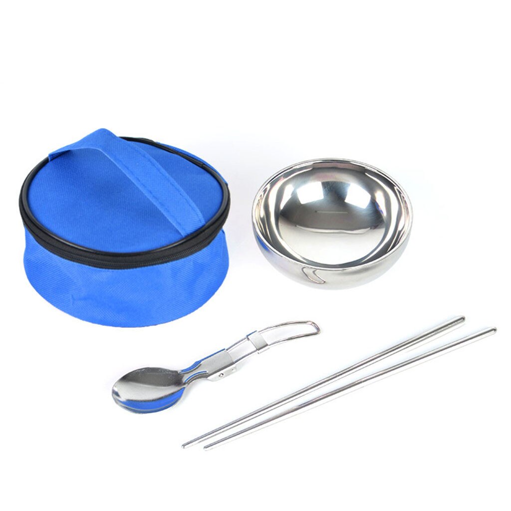 3 In1 Camping Servies Outdoor Pannenset Potten Toeristische Gerechten Bowler Keuken Tool Instrument Gebruiksvoorwerpen Wandelen Picknick Reizen