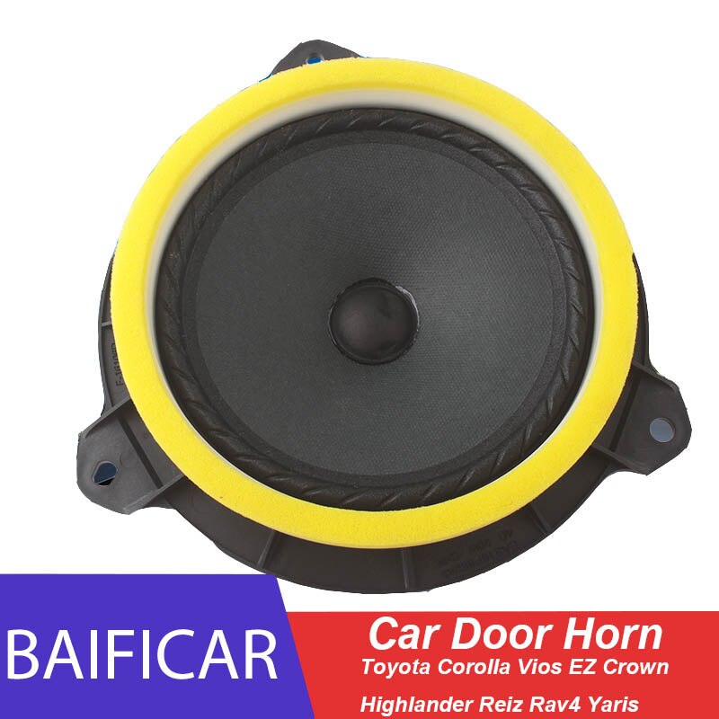 Baificar mærke bil dør horn højttalere til toyota corolla vios ez crown highlander reiz rav 4 yaris