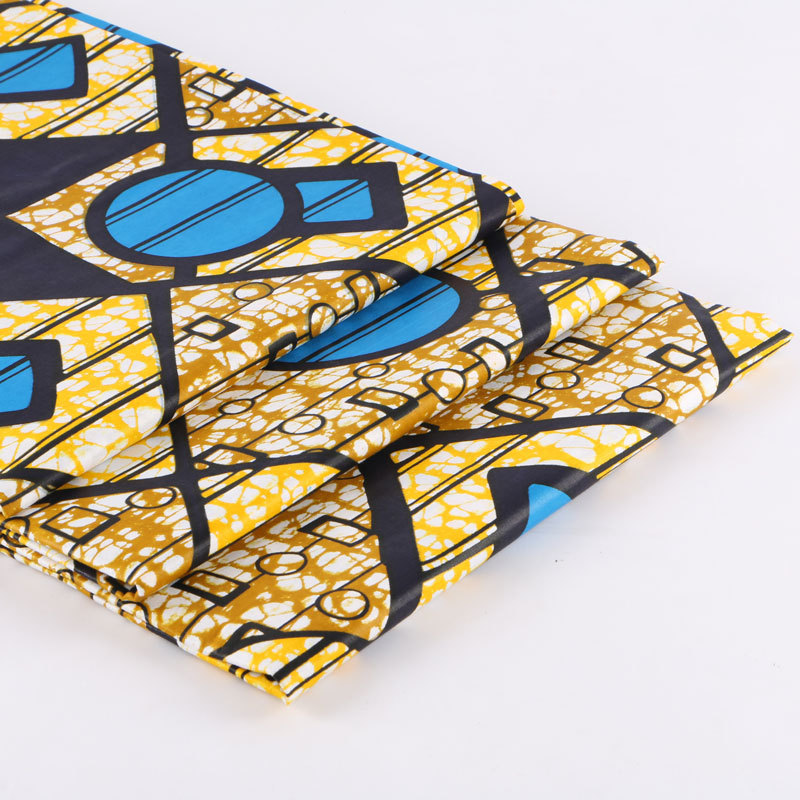 Latest African Wax Fabric Veritable 100% Cotton Print Fabric les pagnes