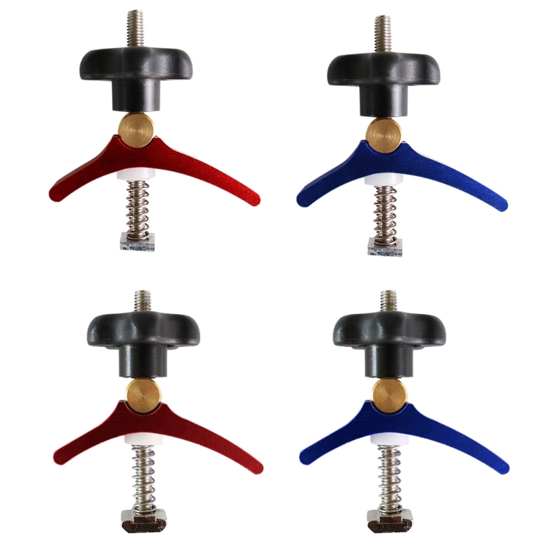 50LB T Nut T Rail Clamp Set T-track Clamp Aluminium Clamp Set for Woodworking