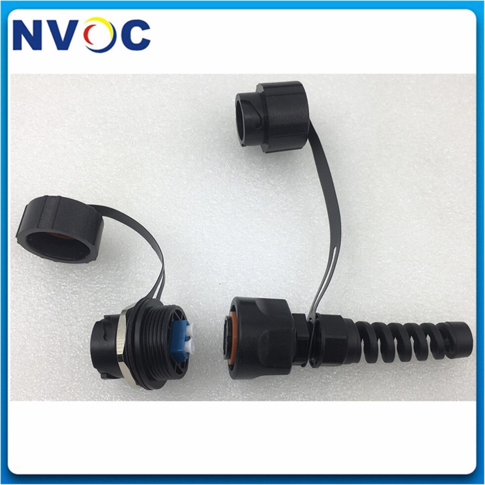 Bouchon anti-poussière IP67 ODVA PDLC DX connecteur à fibers optiques vide sans connecteur LC et virole LC