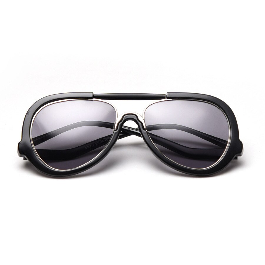 MINCL / 2020 Retro Trasparente Telaio Occhiali Da Sole Polarizzati Occhiali Da Sole Occhiali Del Progettista di Marca Pilot Occhiali Da Sole Per Le Donne Degli Uomini Con La Scatola NX