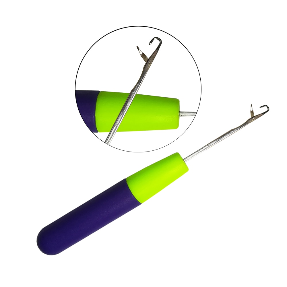 Hook Crochet Needle For Synthetic Hair Extension Tool And Making Jumbo Senegalese Twist Micro Braids Wigs