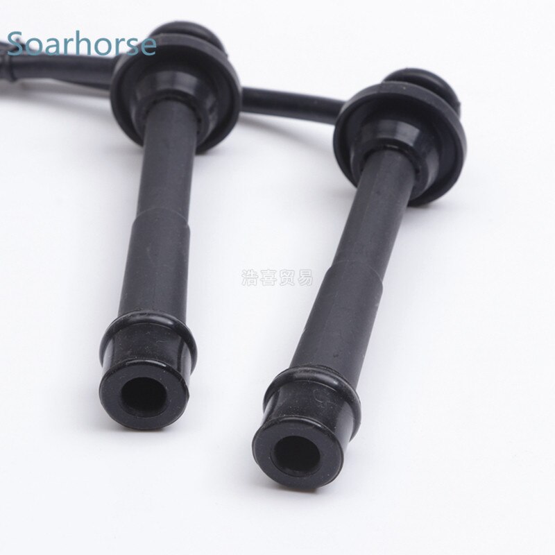 Cable de 2 uds para bobina de encendido, juego de cables de amortiguación de bujías para Suzuki Swift 1,5 SX4 1,6 1,8