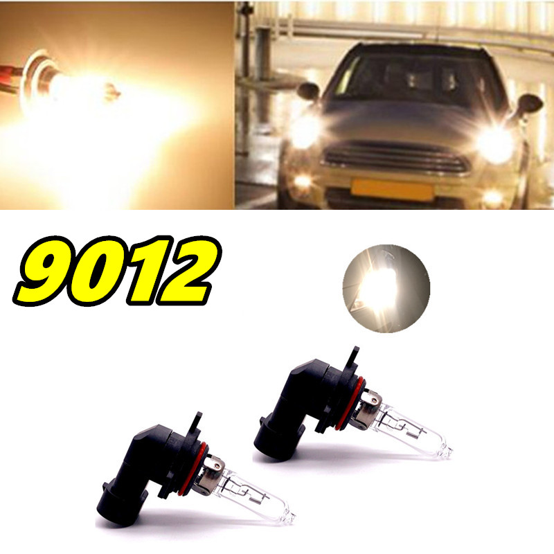 Lámpara halógena para coche H1 H4 H7 H11 luz alta y baja 9012 9005 9006 H9 H10 luz antiniebla H3 H8 12V55W bombilla de repuesto transparente 3200K