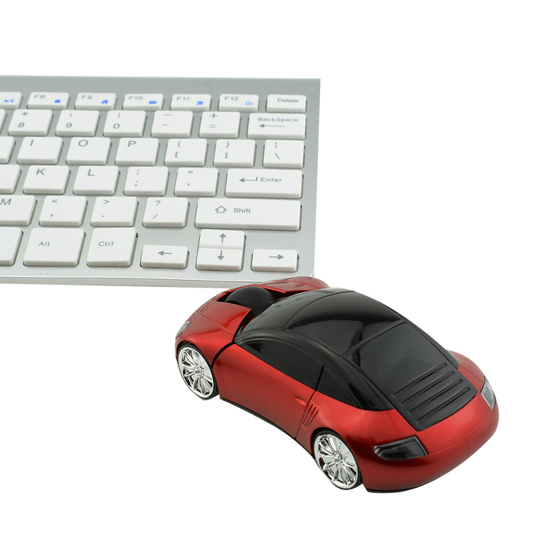 BTS 2.4GHz Optical Wireless Mouse 3D Car Shape mouse 1600DPI Receiver USB Mice For Notebook PC Laptop